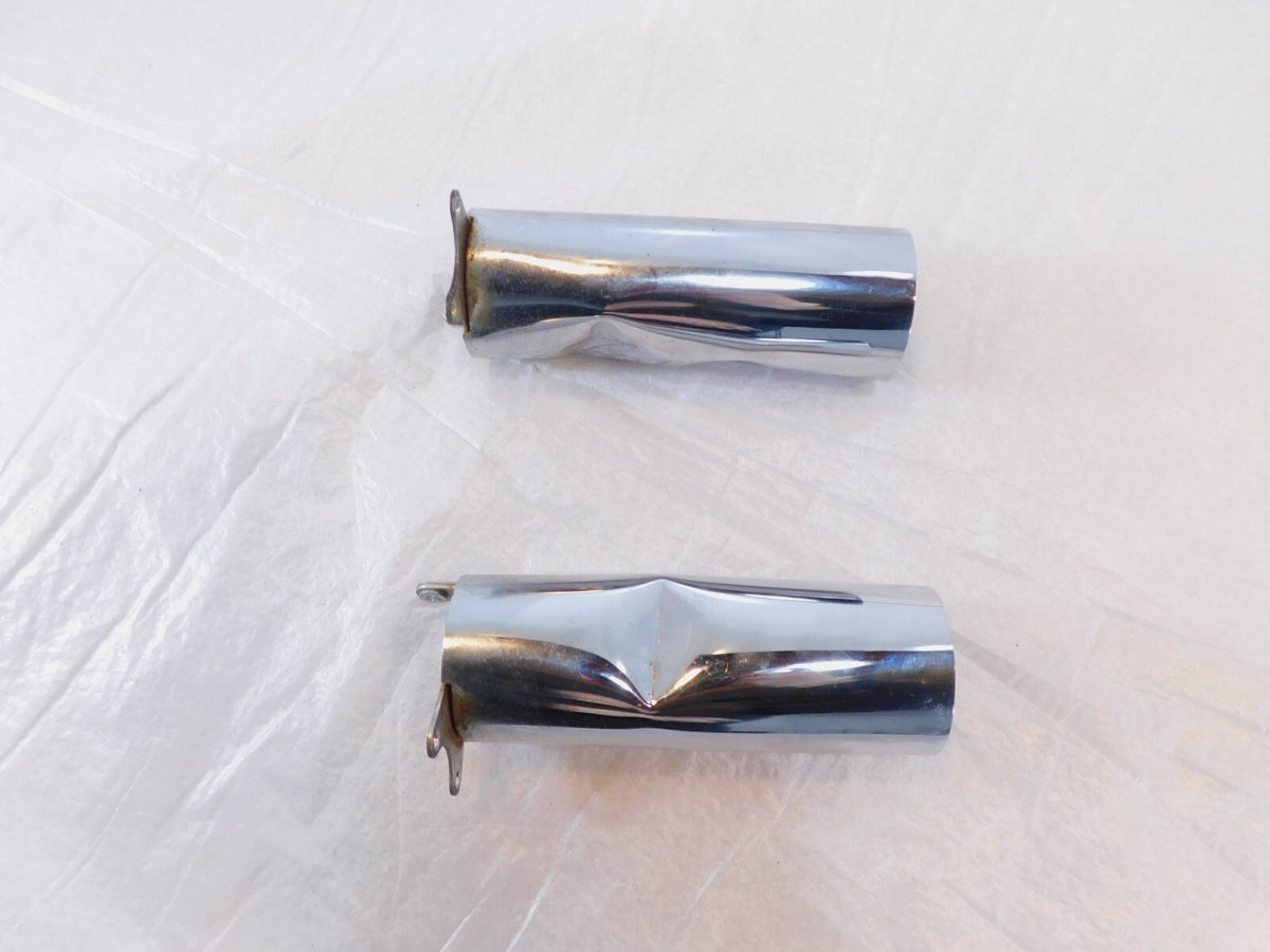 Kawasaki Vulcan VN1500 Classic Lower Front Fork Steering Stem Covers -For Parts - C3 Cycle