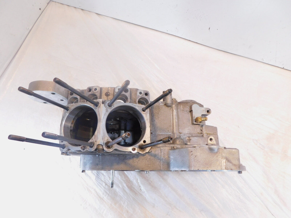 Harley Davidson Sportster 883 & 1200 Silver Crankcase Cases Engine Block - C3 Cycle