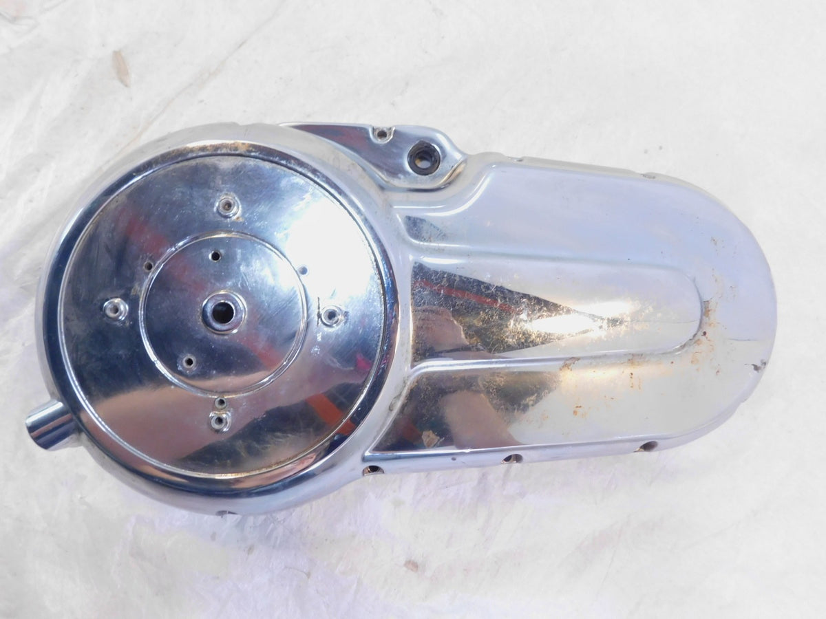 Victory Vision & Vegas Chrome Left Engine Motor Primary Clutch Side Cover - C3 Cycle