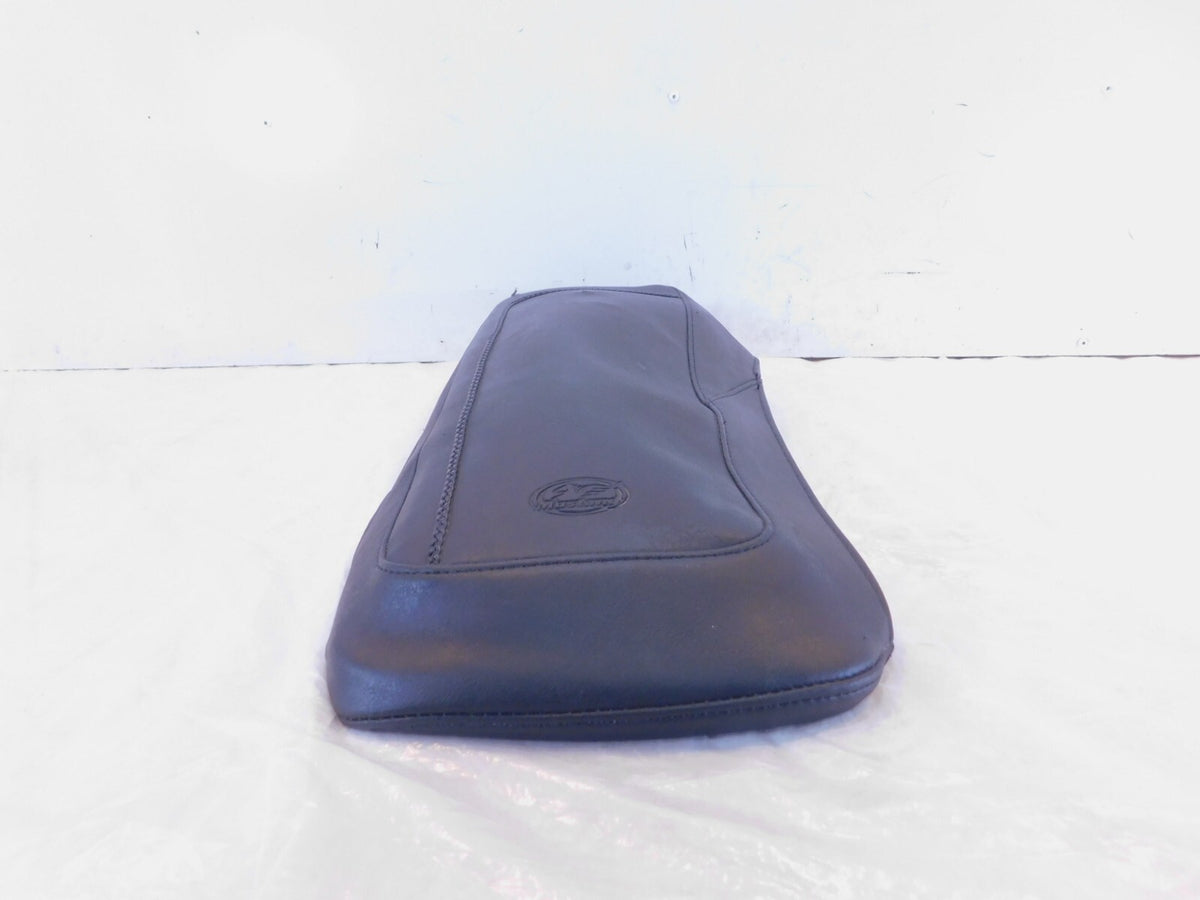 Harley Davidson Touring Electra Glide Mustang Black Left Saddlebag Lid Cover - C3 Cycle