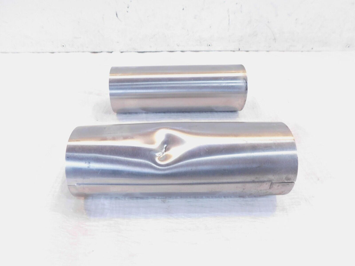 Yamaha V-Star 650 Classic Silverado XVS650 Lower Front Fork Cover Tube Tins - C3 Cycle