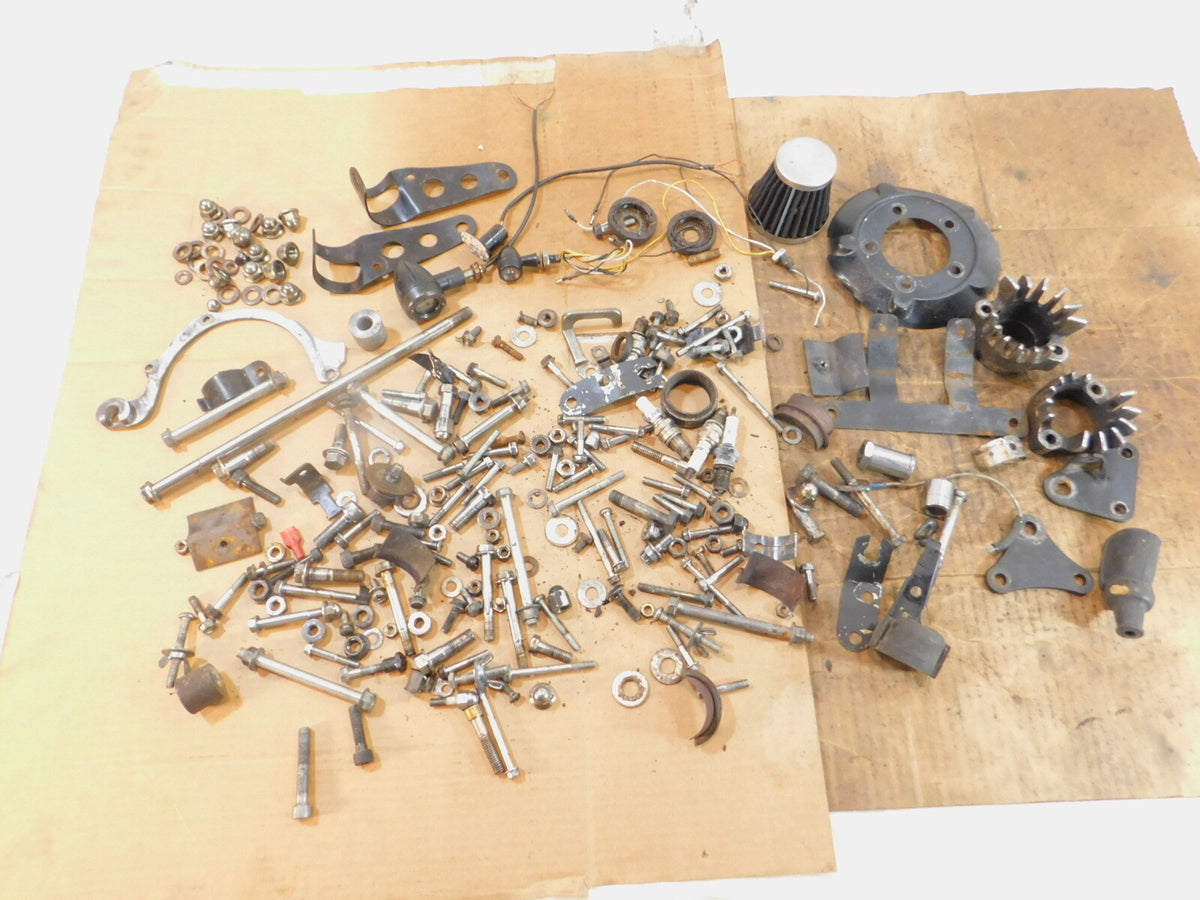 79 Honda CB750L Limited Edition Misc Nuts Bolts Brackets Hardware Parts Box Lot - C3 Cycle