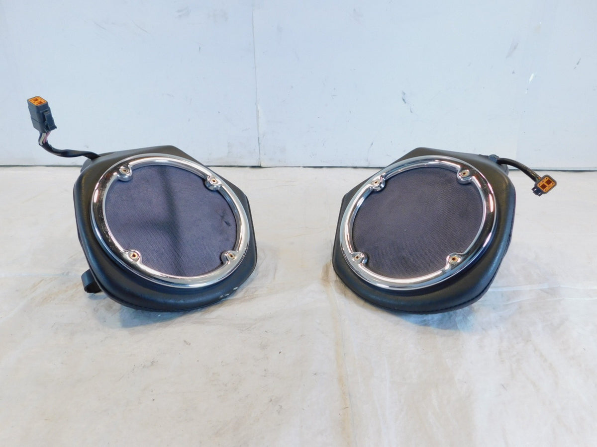 Harley Davidson Electra Glide Road Glide Tour Pak Polk Rear Speakers & Boxes - C3 Cycle