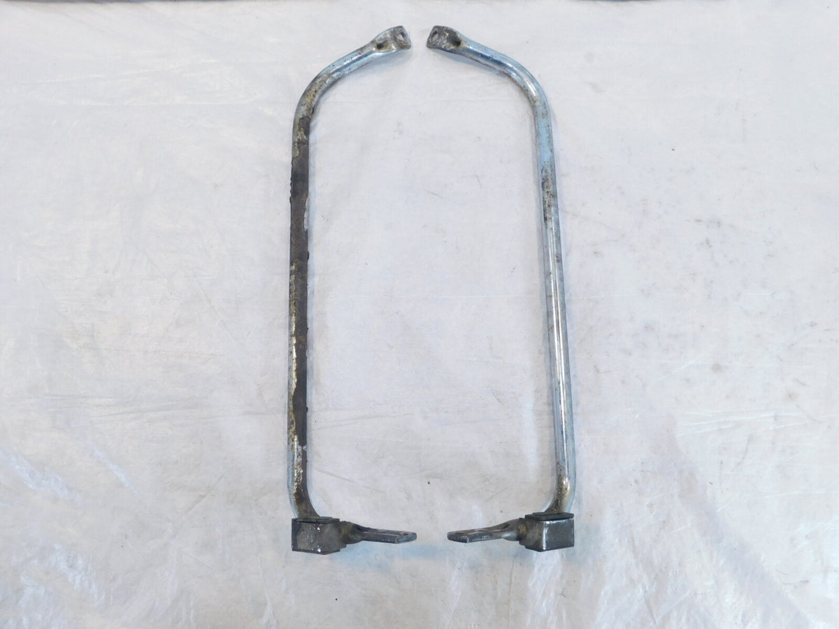 Harley Davidson Road King & Street Glide Left & Right Chrome Saddlebag Brackets - C3 Cycle
