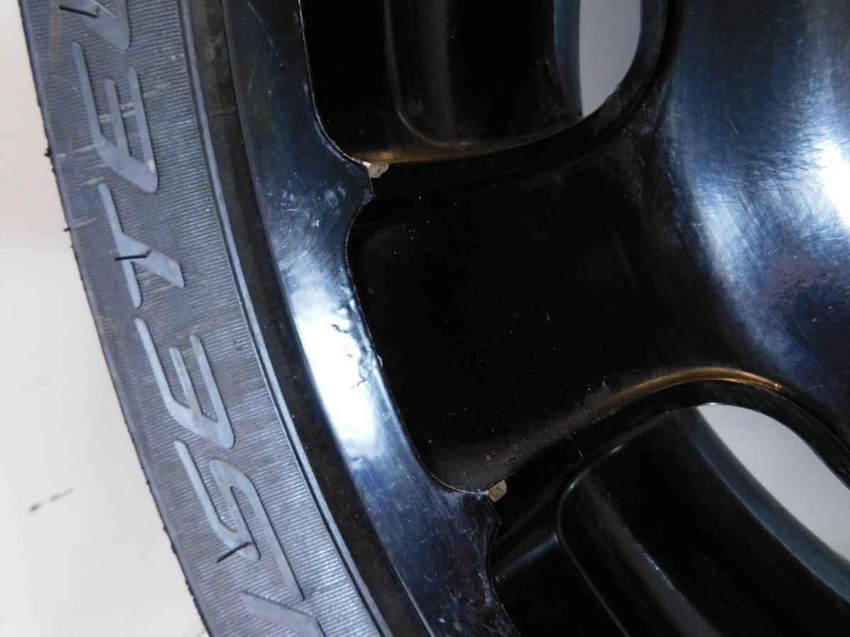 Harley Davidson FLHX Street Glide Road Glide Custom Black Rear Wheel Rim & Tire - C3 Cycle