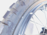 2016-2017 Aprilia Caponord 1200 Rally Black Laced Front Wheel Rim & Tire 19"x3" - C3 Cycle