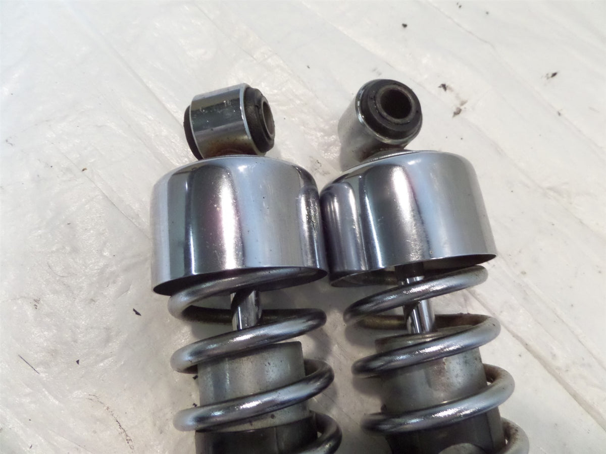Pair Harley Davidson Sportster 883 & 1200 Chrome Rear Shock Absorbers 54566-97 - C3 Cycle