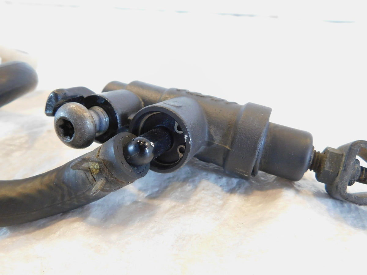 BMW R1200RT R1250RT Black Rear Brake Master Cylinder w/ Reservoir Expansion Tank - C3 Cycle