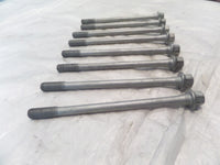 2008 08 Kawasaki ZZR600 ZX600 OEM Engine Motor Cylinder Head Bolt Lot Set - C3 Cycle