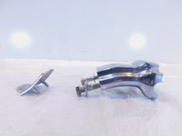 Harley Sportster 883 1200 Custom Chrome Handlebar Riser Mount Bracket & Cover - C3 Cycle