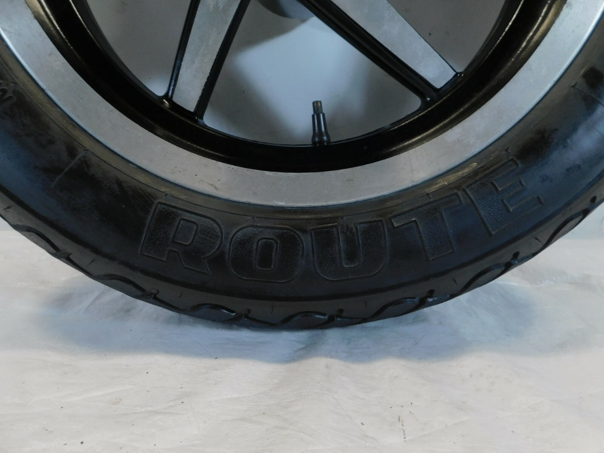 2000 00 Victory Standard V92 Cruiser Cast 5-Spoke Front Wheel Rim & Tire - C3 Cycle