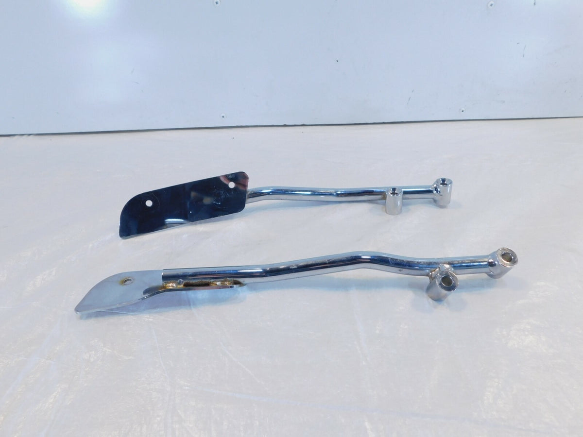 2003 03 Victory V92 Classic Cruiser Lower Windshield Windscreen Deflector Arms - C3 Cycle