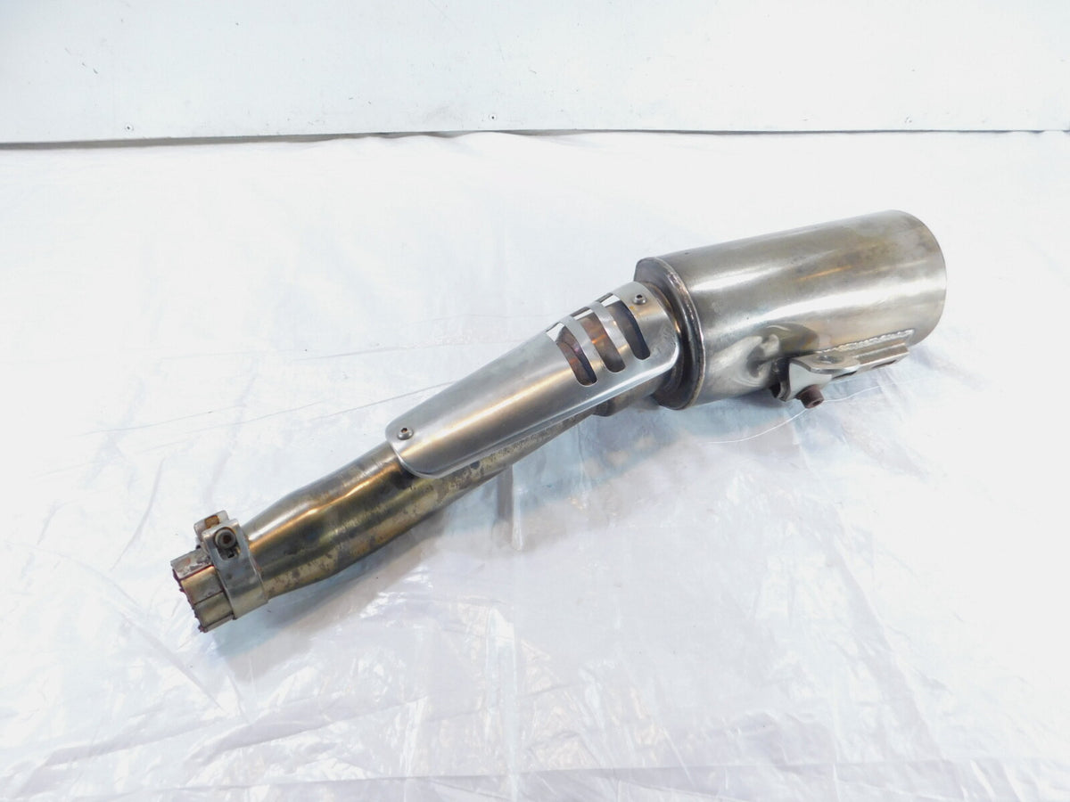 2002 MZ Skorpion Tour MZ660 660 Rear Right Engine Exhaust Muffler Pipe -Dented