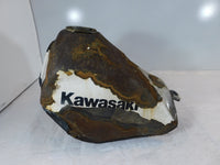 1985 & 1986 Kawasaki KL250 KLR250 KL250D Gas Petrol Fuel Tank Reservoir - Rust - C3 Cycle