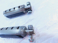 Harley Touring Dyna Sportster & Softail ISO Chrome & Rubber Footpeg Footrests