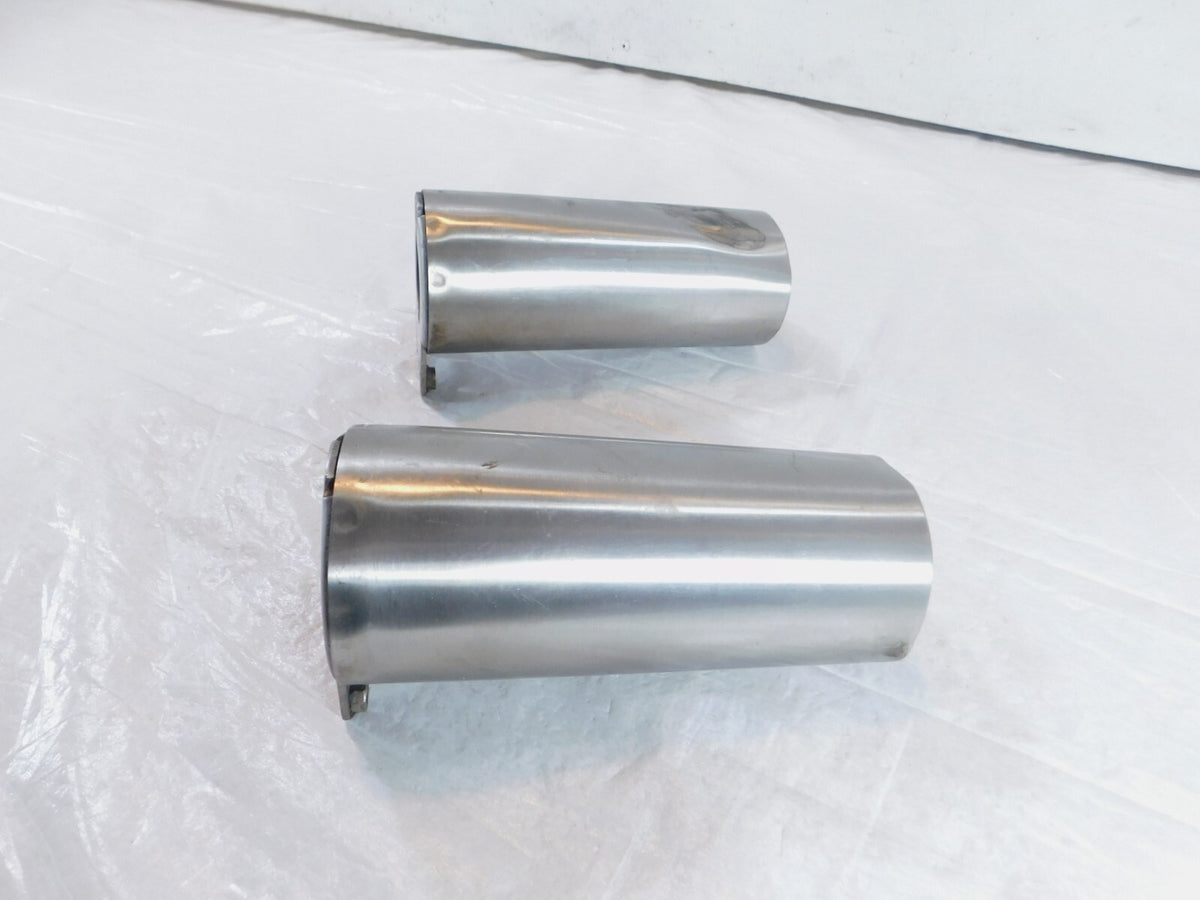Yamaha XV1700 Road Star 1600 Silverado Chrome Lower Front Wheel Fork Cover Tubes - C3 Cycle