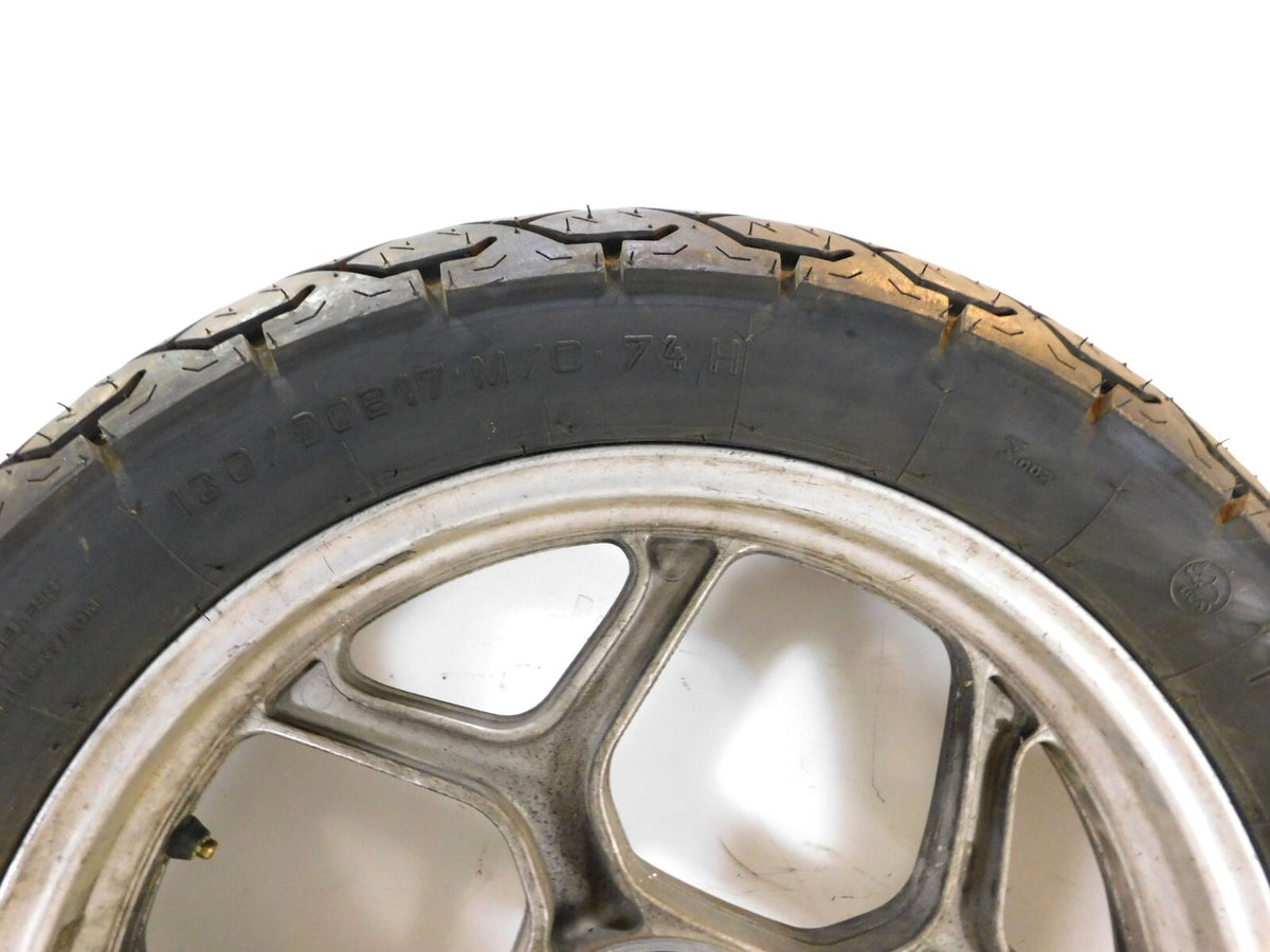BMW K75 K75S K75RT K75T & K100 K100LT K100RS Silver Cast Rear Wheel Rim 2.75x17" - C3 Cycle