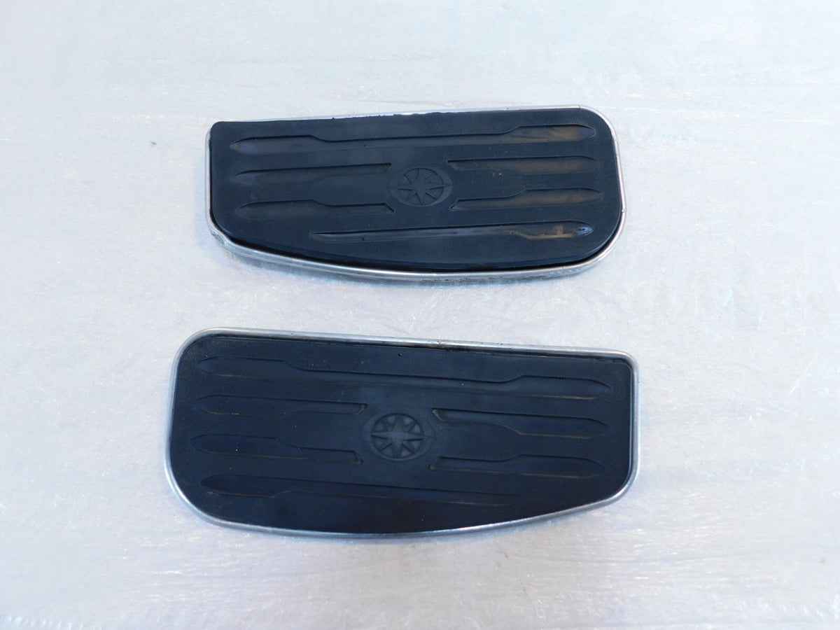 Yamaha VStar 1100 XVS1100 Classic Silverado Front Left/Right Footrest Footboards - C3 Cycle