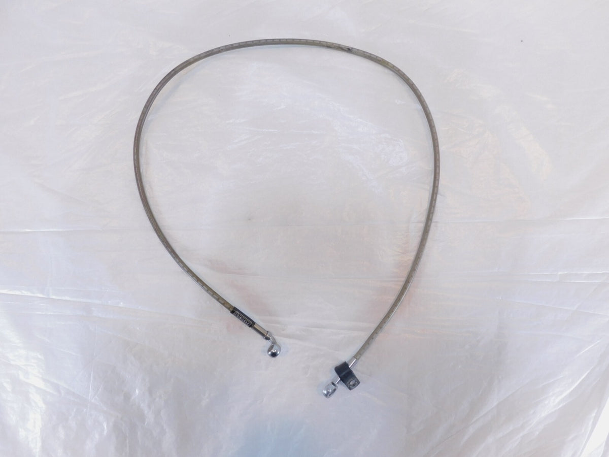 Harley Davidson Sportster 883 Hugger & 1200 Braided Front Brake Line Hose - C3 Cycle