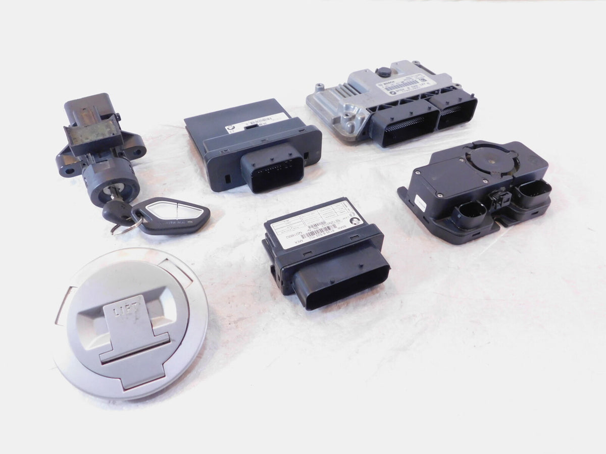 2011-2016 BMW K1600GT K1600GTL ECM ECU CDI Ignition Switch Gas Cap Lock Key Set - C3 Cycle