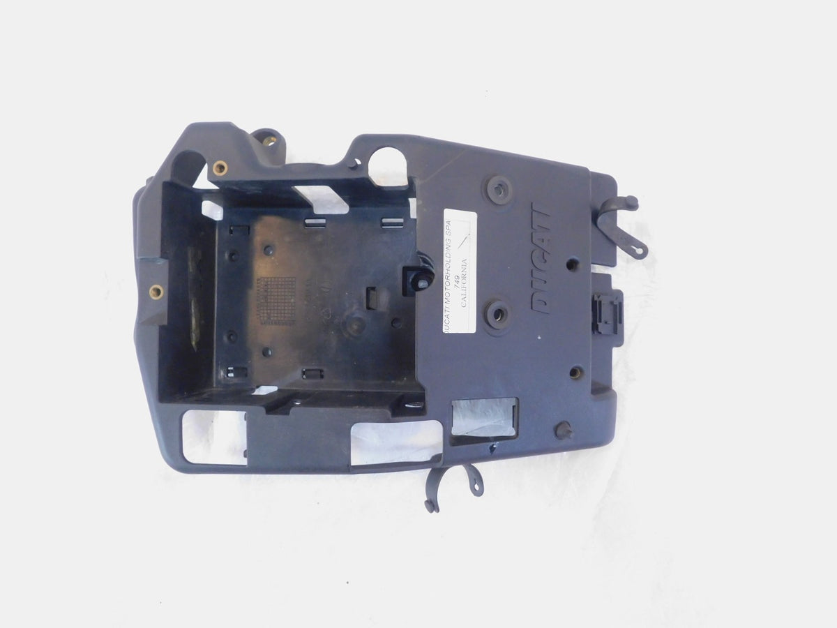 Ducati Superbike 749 749S & 999 999R Black Electrical Battery Box Holder Tray - C3 Cycle