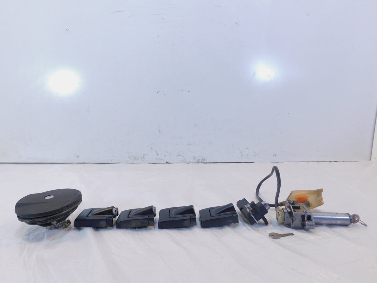 BMW K100LT K100RS & K75 K75S K75C Dual Seat Lock Fuel Gas Tank Cap Lock Key Set - C3 Cycle