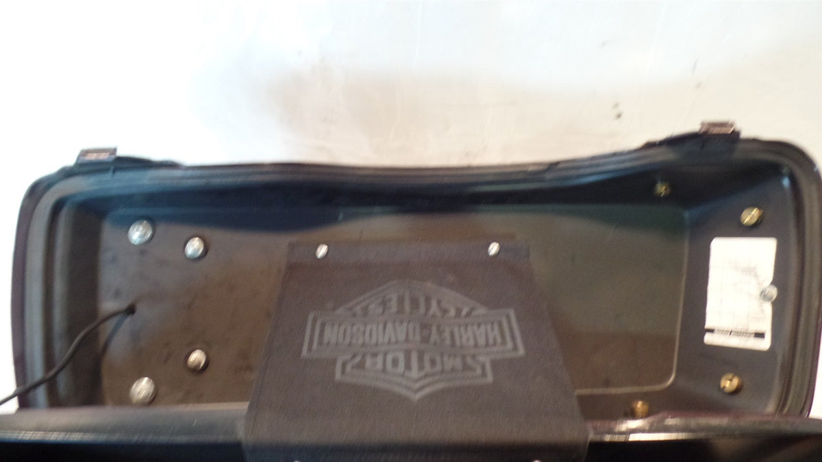 Harley Davidson Touring Road King Street & Electra Glide Maroon Left Saddlebag - C3 Cycle