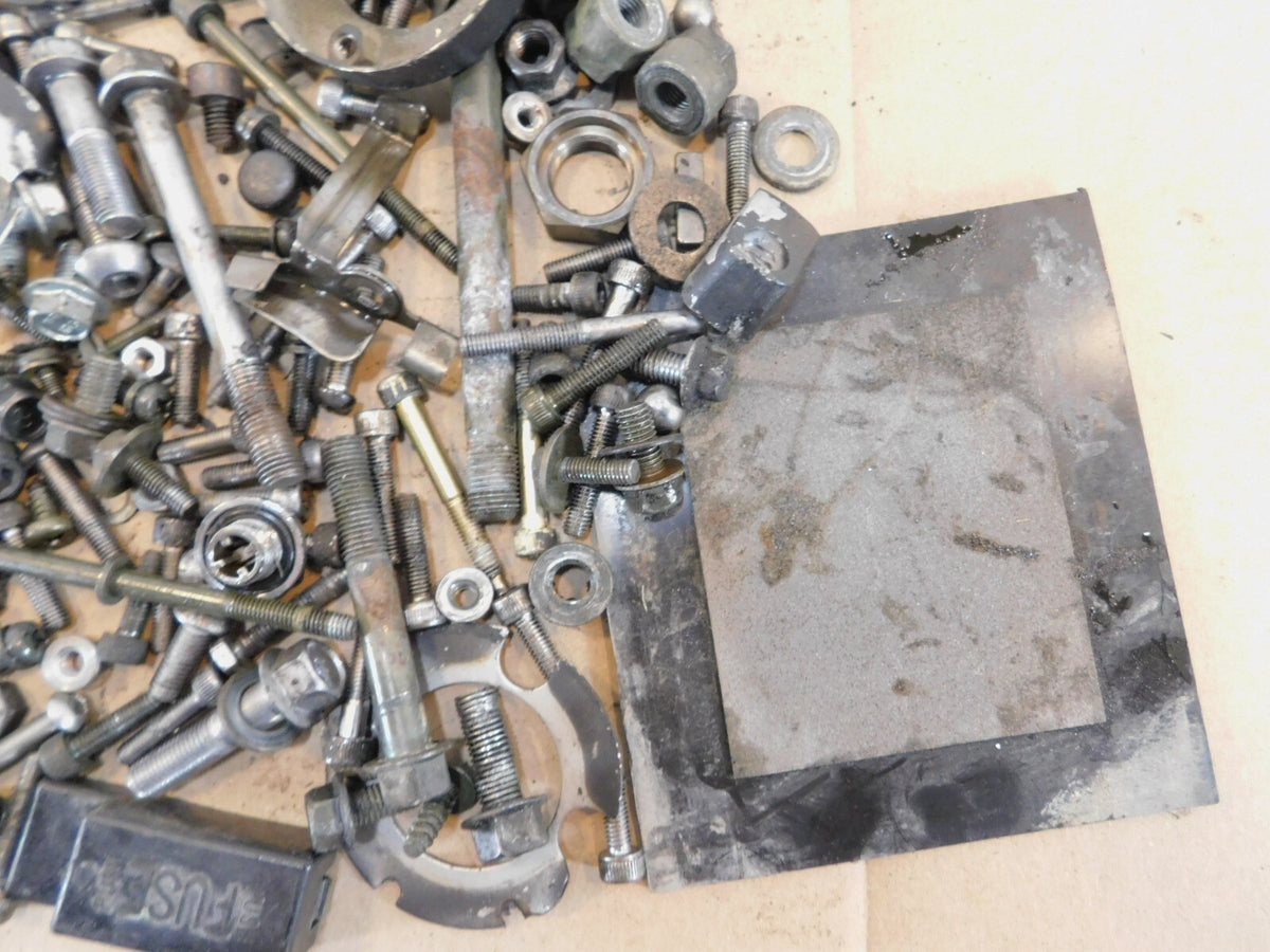 2002 02 Yamaha V-Star 650 XVS650 Classic Nuts Bolts Brackets Parts Box Misc Lot - C3 Cycle