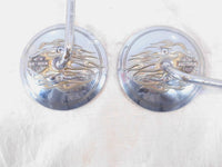 Harley Dyna Sportster Softail FXR Sportster Front Chrome Rear View Mirror - Set - C3 Cycle