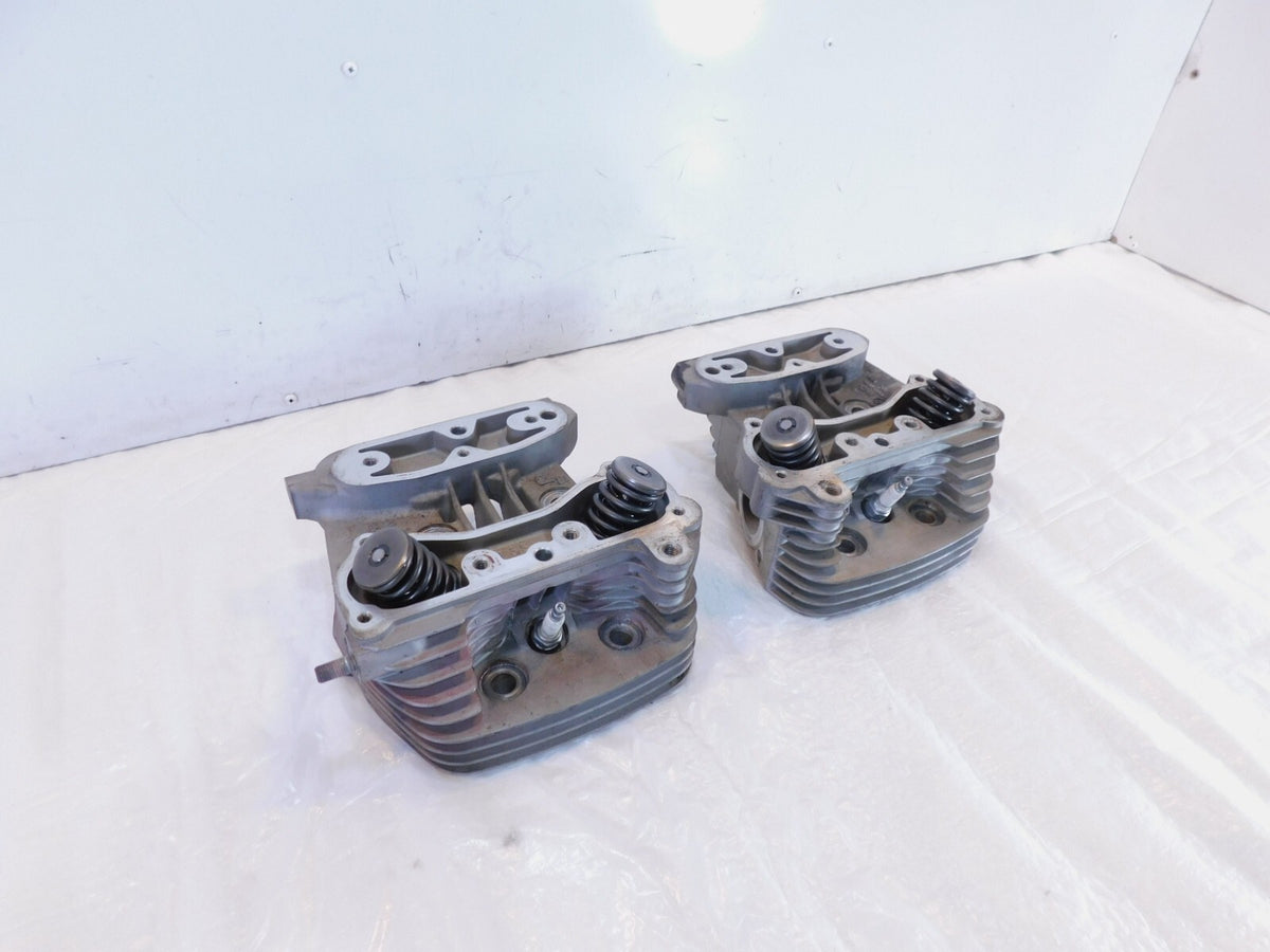 Harley Davidson Sportster 883 Engine Motor Cylinder Heads Springs & Valves - C3 Cycle