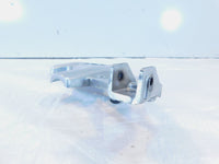 85-86 Honda Shadow 1100 Rear Left Right Passenger Footpeg Footrest Mount Bracket - C3 Cycle