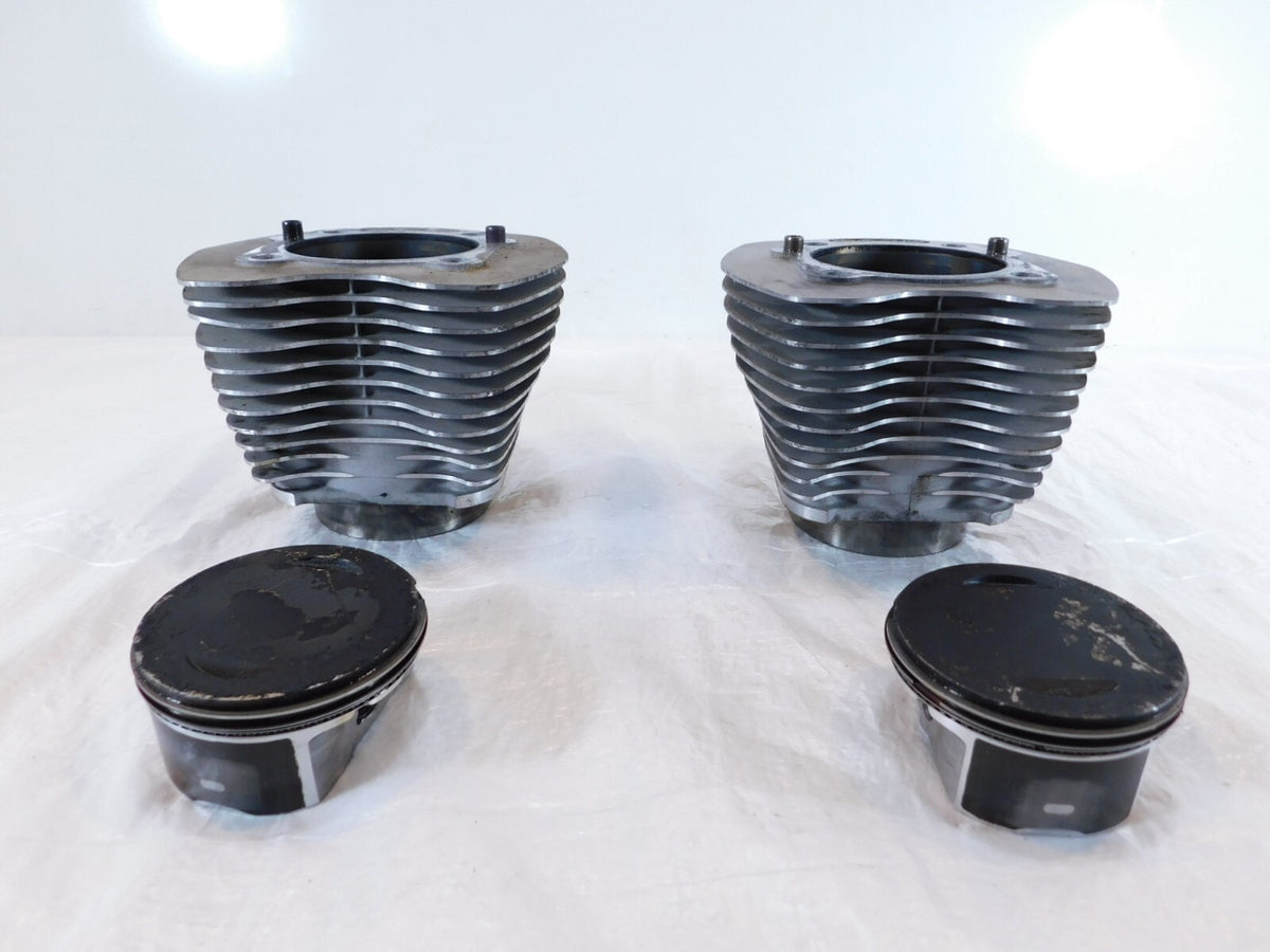 Harley Davidson Touring Dyna & Softail Twin Cam 96 Silver Cylinders & Pistons - C3 Cycle
