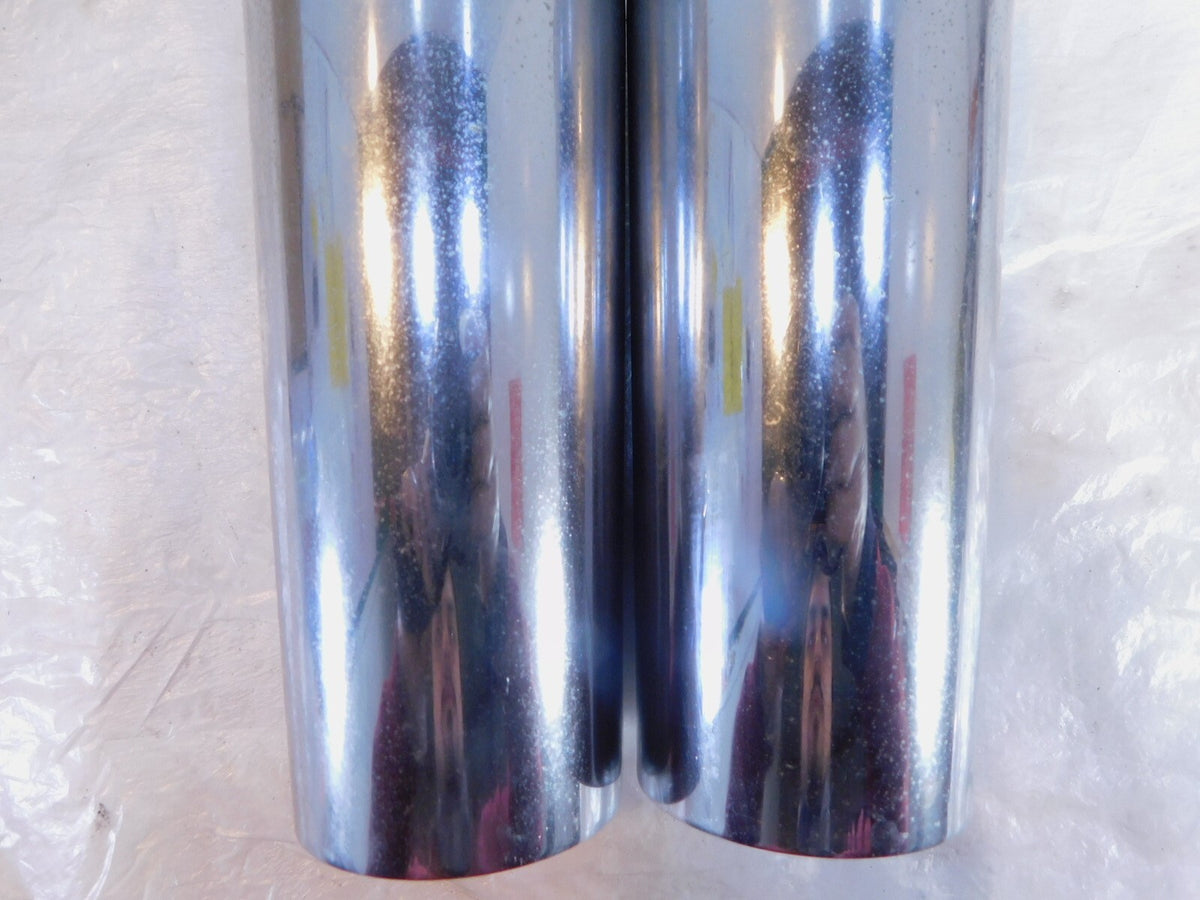 05-09 Suzuki Boulevard C90 VL1500 Chrome Front Left/Right Lower Fork Tin Covers - C3 Cycle
