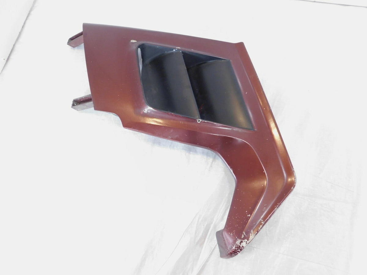 84-91 BMW K100LT K100RT Red Left Side Engine Motor Cover Duct Fairing Cowling - C3 Cycle