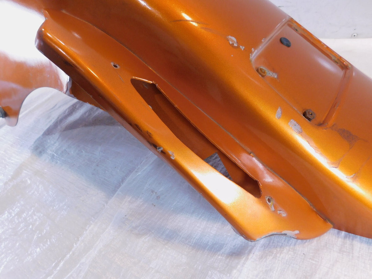 2009-2013 Harley Davidson Touring Street Glide Orange Rear Wheel Cover Fender - C3 Cycle