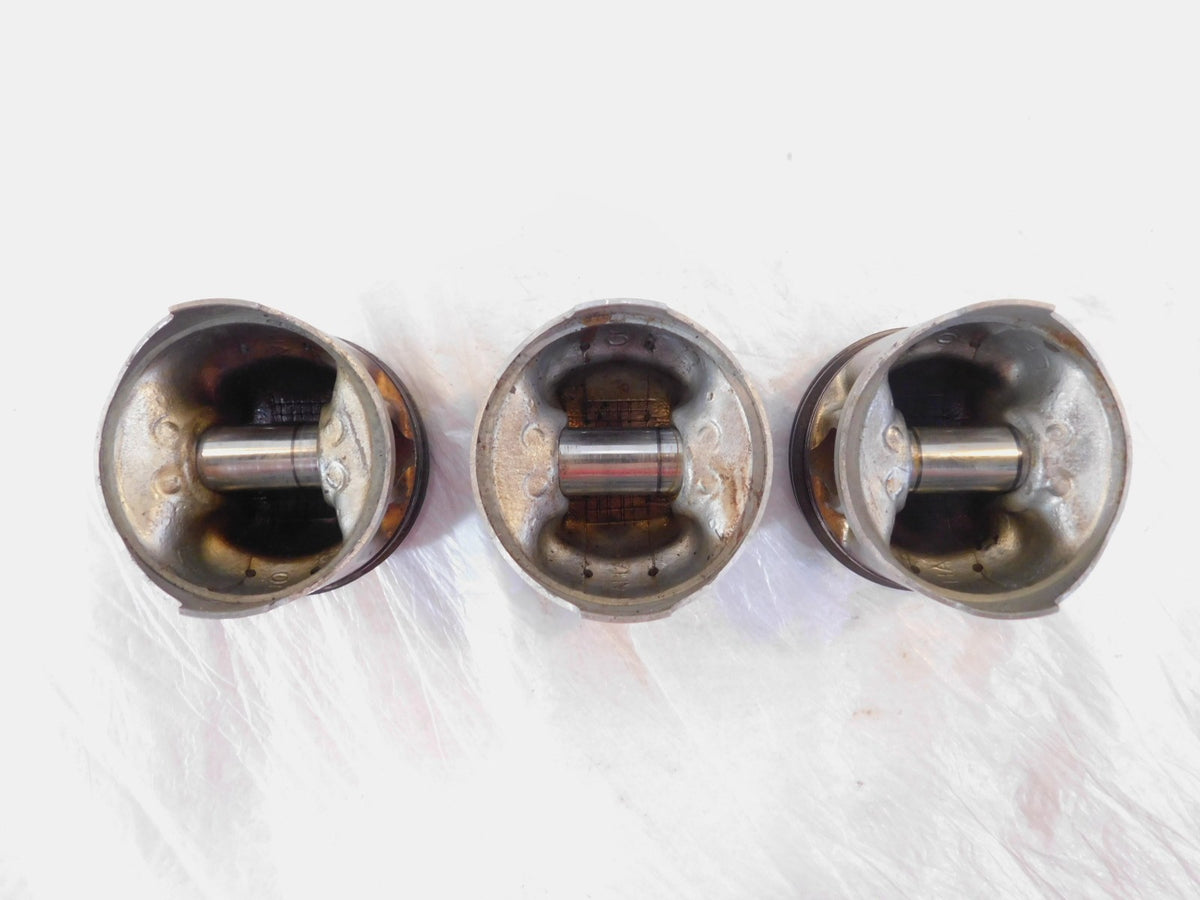 1982-1983 Yamaha XJ750J Maxim 750 Engine Motor Cylinder Barrel Jugs Pistons - 3 - C3 Cycle