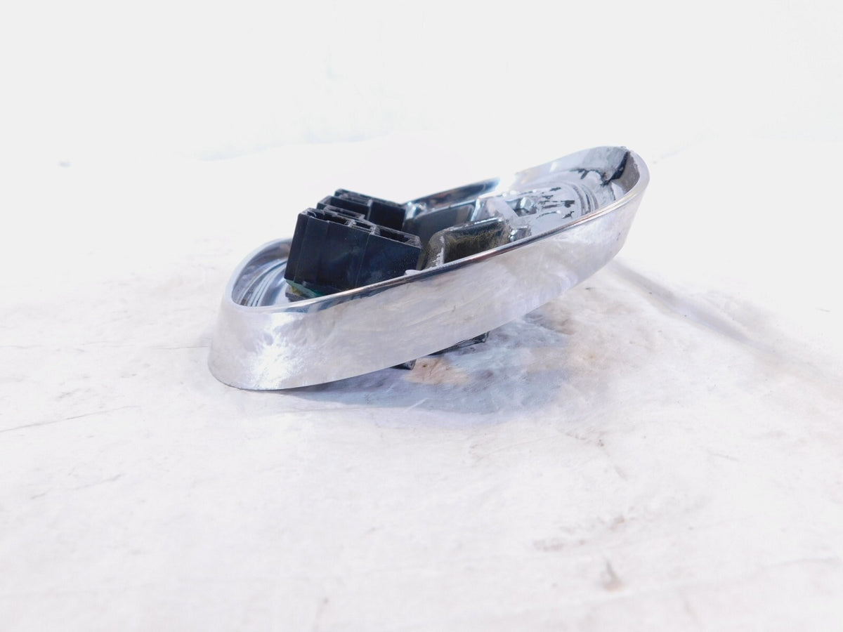 Harley Davidson Dyna Softail & Sportster Chrome Rear Tail Brake Light Backplate - C3 Cycle