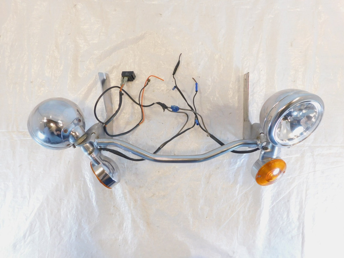 Harley Davidson Electra Glide Classic Ultra & Sport Auxiliary Fog Lights & Bar - C3 Cycle