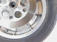Harley Davidson Dyna Softail & Sportster 883 Cast Rear Wheel Rim & Tire - BENT - C3 Cycle