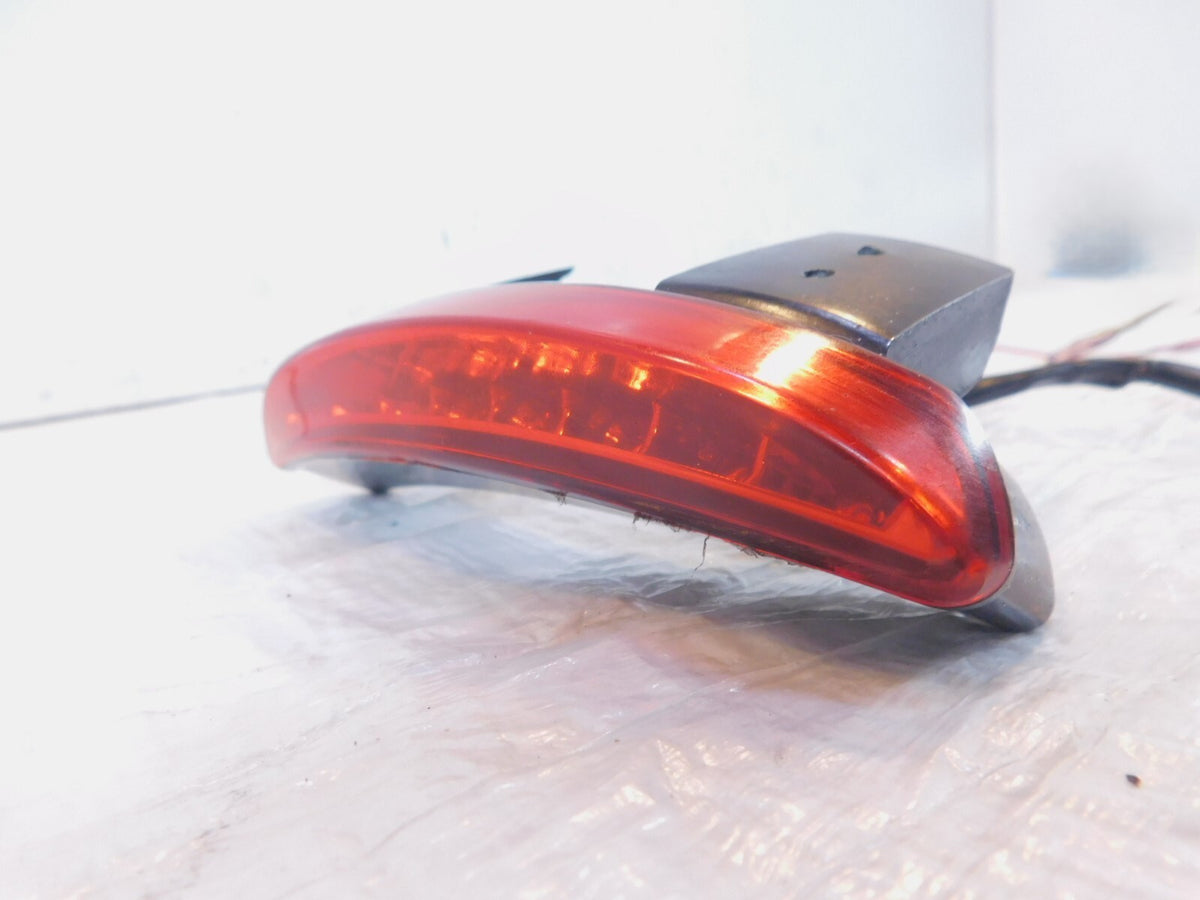 1986-1993 Harley Davidson Sportster 883 1100 1200 Black Rear Fender & Taillight - C3 Cycle