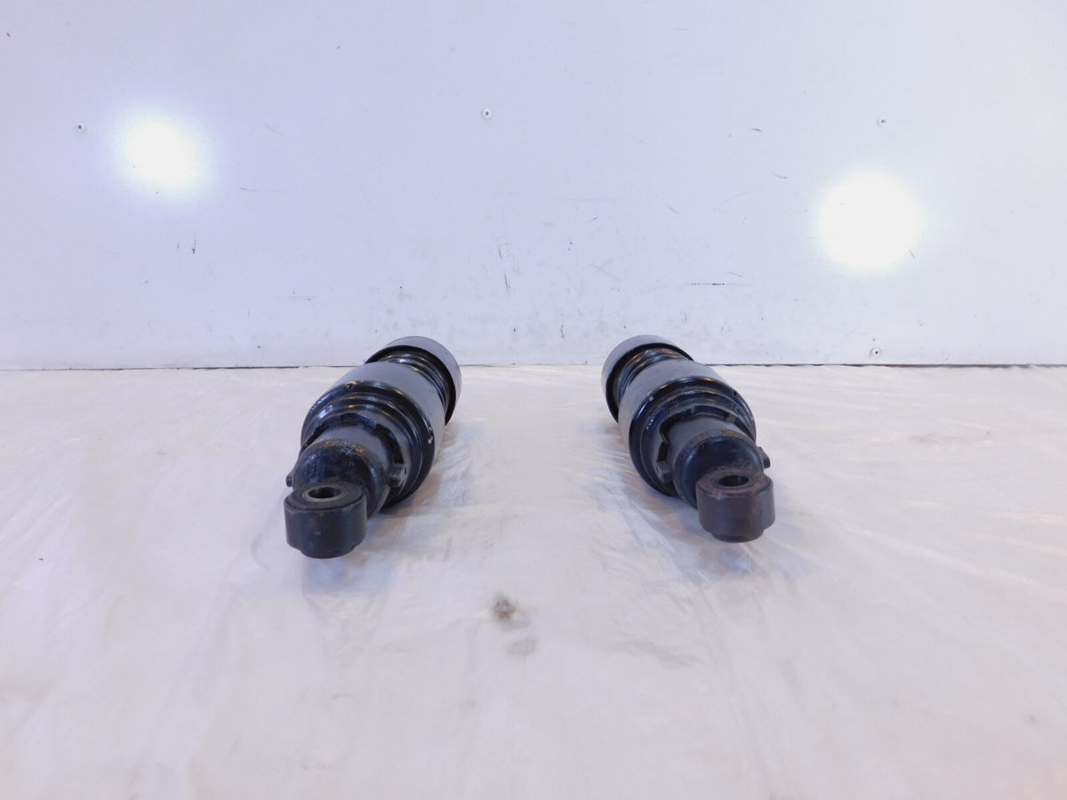 Harley Davidson Sportster 883 & 1200 Black Red Rear Shock Absorbers Pair 11.5" - C3 Cycle