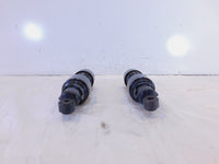 Harley Davidson Sportster 883 & 1200 Black Red Rear Shock Absorbers Pair 11.5" - C3 Cycle
