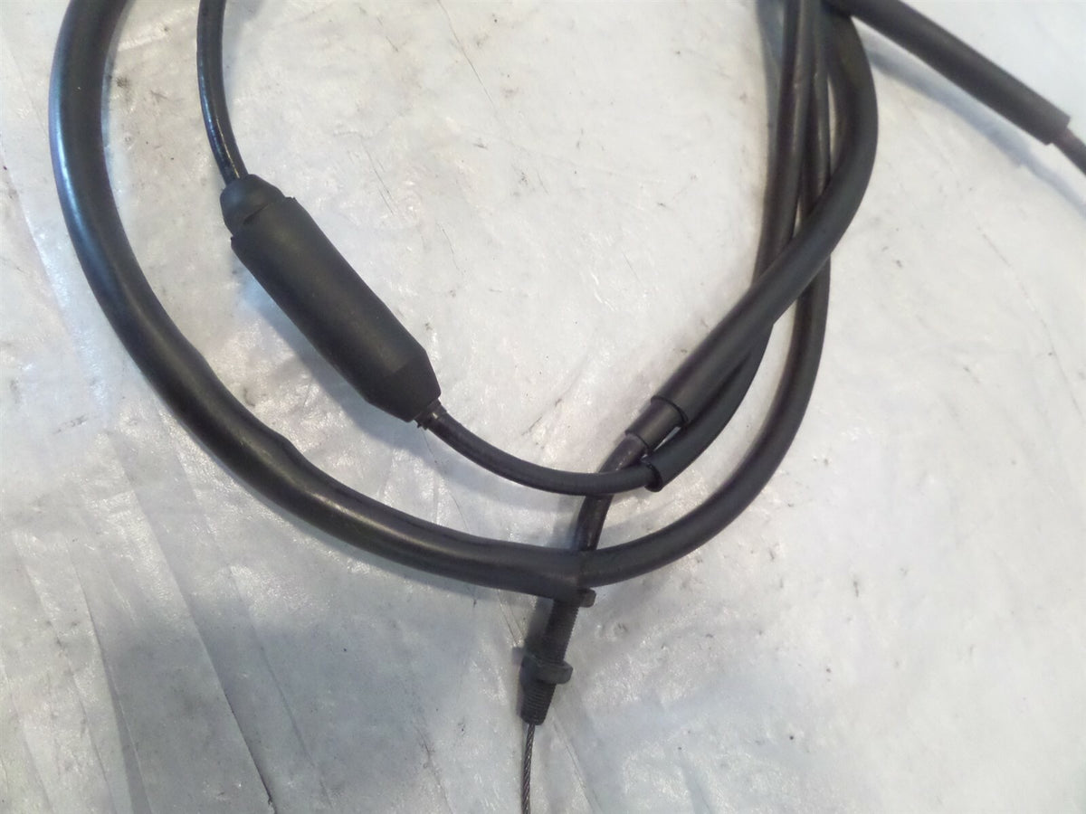 2007-2012 Triumph Tiger 1050 SE Open/Close Throttle Handlebar Cable Lines - C3 Cycle