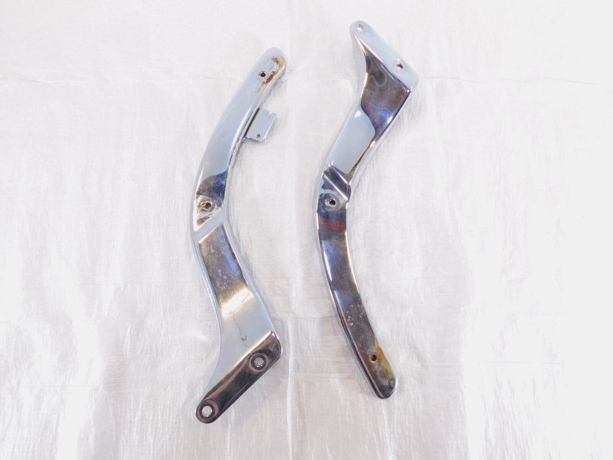 Yamaha V-Star XVS 650 Classic Silverado Chrome Rear Wheel Fender Support Struts - C3 Cycle