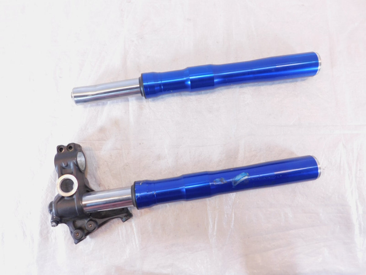 2019 Yamaha Niken MTX9 MXT850 Front Wheel Left Fork Shock Leg Tube Pair - Bent - C3 Cycle