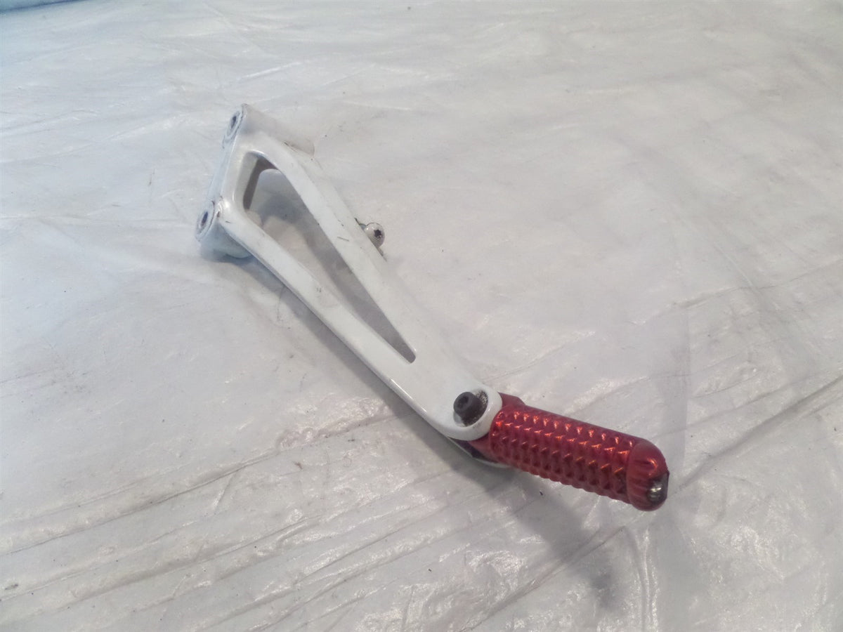 2011-2014 Yamaha YZF R1 Right Rear Passenger Footrest Foot Peg & Bracket Mount - C3 Cycle