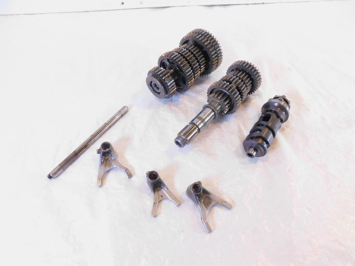 1986-1999 Yamaha Virago 1100 XV1100 Transmission Gears & Shift Drum w/ Forks - C3 Cycle