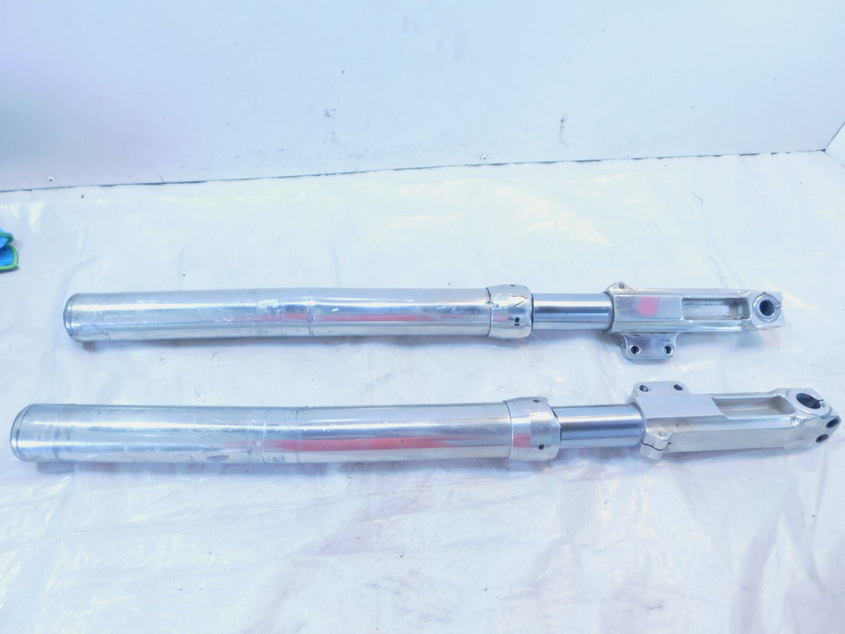 2001 Titan Phoenix ZRM ZSX Left & Right Inverted Front End Frok Leg Tubes - Bent - C3 Cycle
