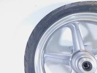 91-03 Honda Nighthawk CB750 Silver Front Wheel Rim & Tire (18"x2.75") -Bent - C3 Cycle