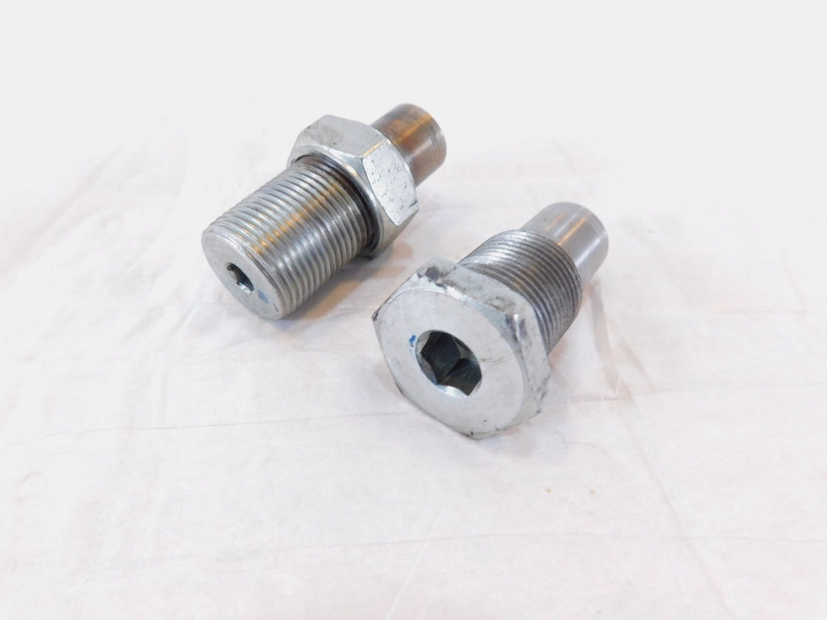 84-99 Yamaha Virago 700 750 1000 1100 Rear Wheel Fork Swingarm Pivot Bolt Shafts - C3 Cycle